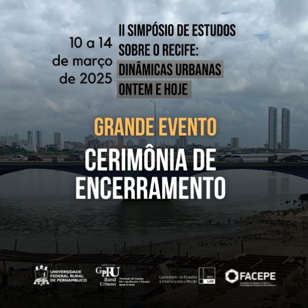 Conferência de Encerramento | GRANDE EVENTO