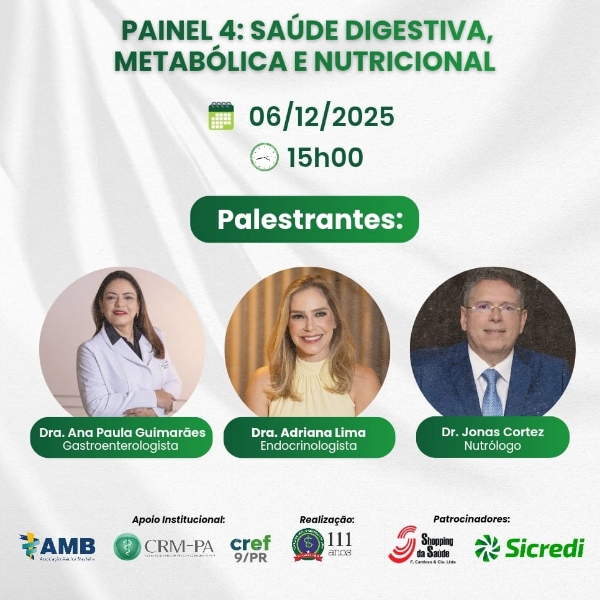 Tronco - Painel 4 – Saúde Digestiva, Metabólica e Nutricional