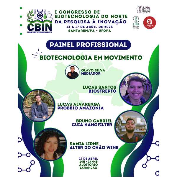 Painel profissional: Biotecnologia em movimento