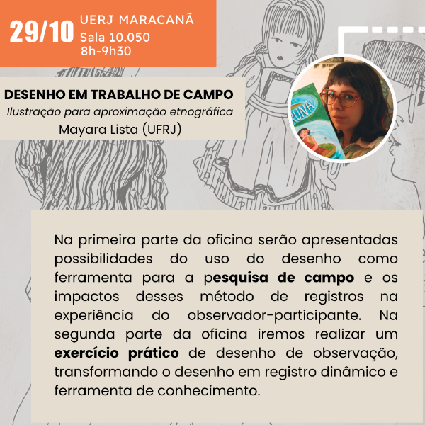 Oficina 1 - Desenho de observação para trabalho de campo