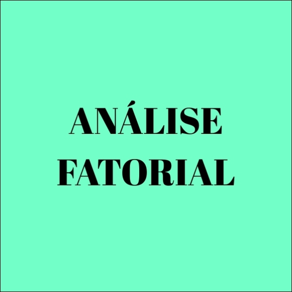 Analise Fatorial