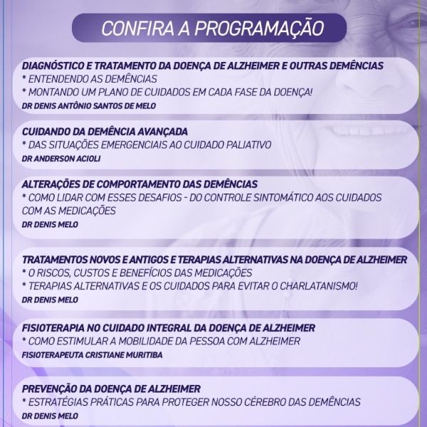 Curso Alzheimer Cuidar e Prevenir