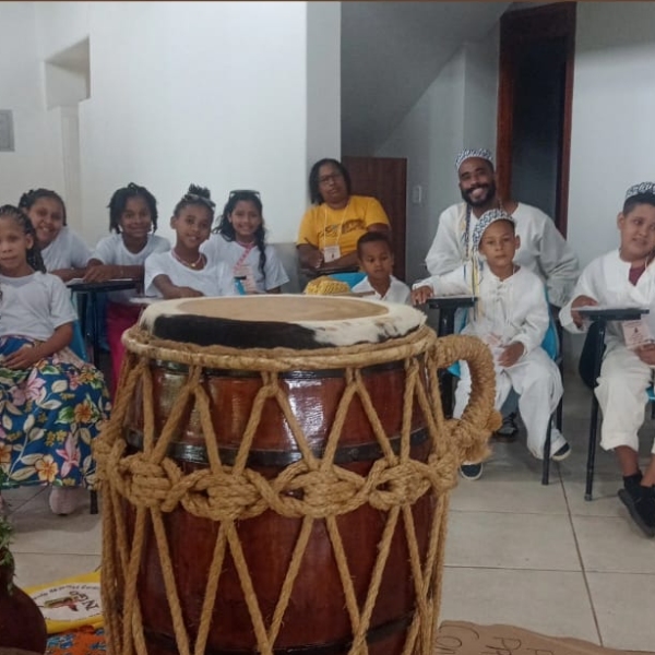Apresentação Cultural - Escola Municipal de Algodoeiro - Comunidade Quilombola.