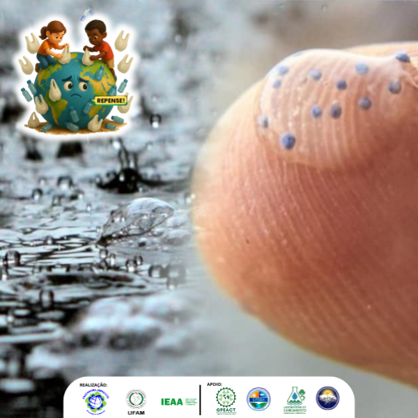 A dinâmica dos microplásticos na precipitação da Amazônia Brasileira