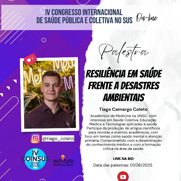 Resiliência em Saúde Frente a Desastres Ambientais