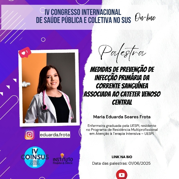Medidas de Prevenção de Infecção Primária da Corrente Sanguínea Associada ao Cateter Venoso Central