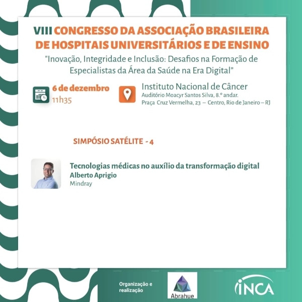 Simpósio Satélite Mindray