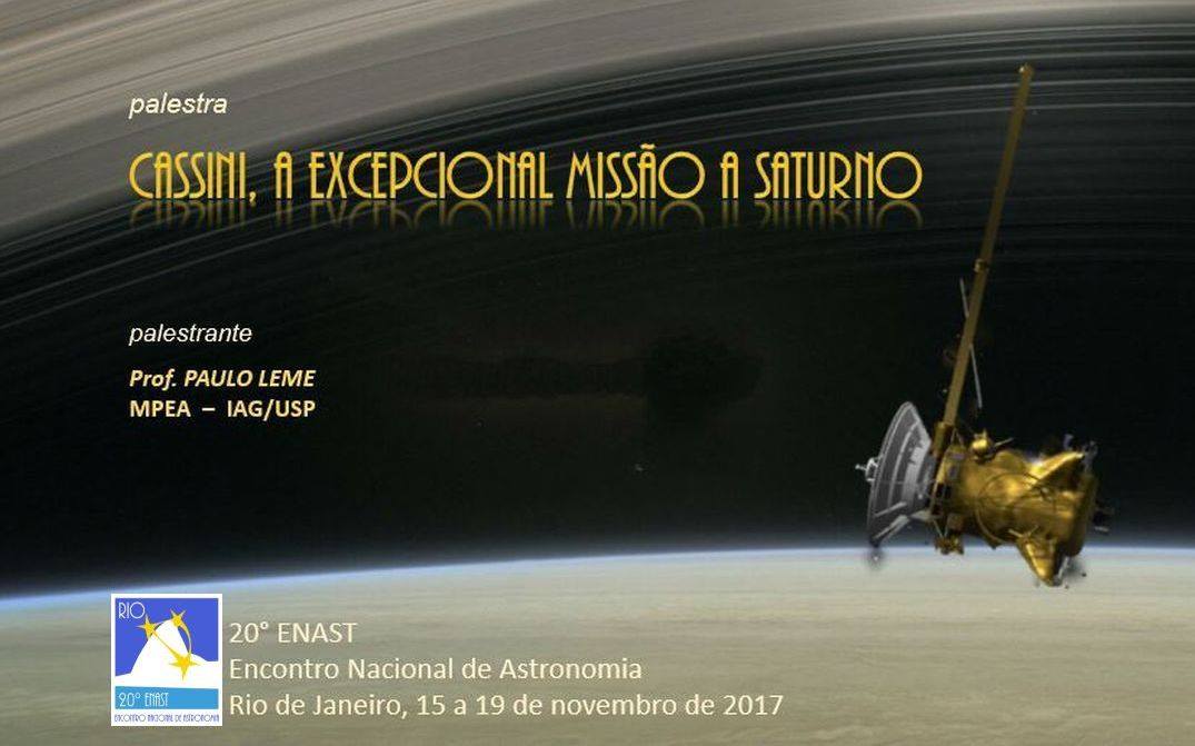 CASSINI, A EXCEPCIONAL MISSÃO A SATURNO