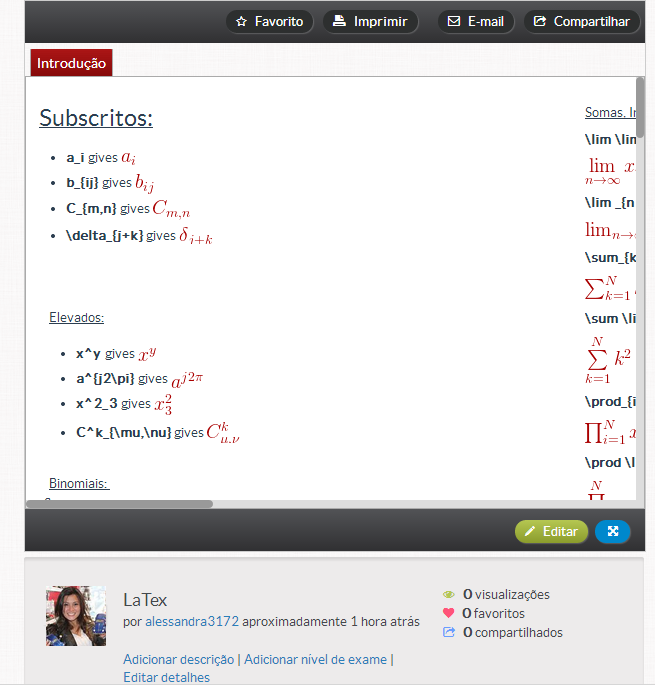 Minicurso: FORMATANDO DOCUMENTOS COM LATEX