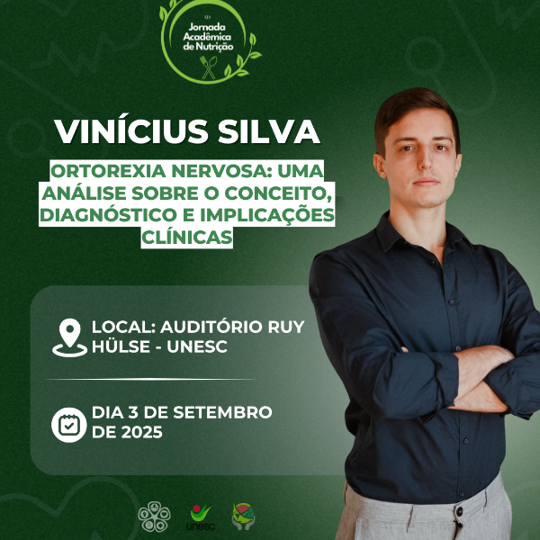 PALESTRA - Ortorexia Nervosa: uma análise sobre o conceito, diagnóstico e implicações clínicas