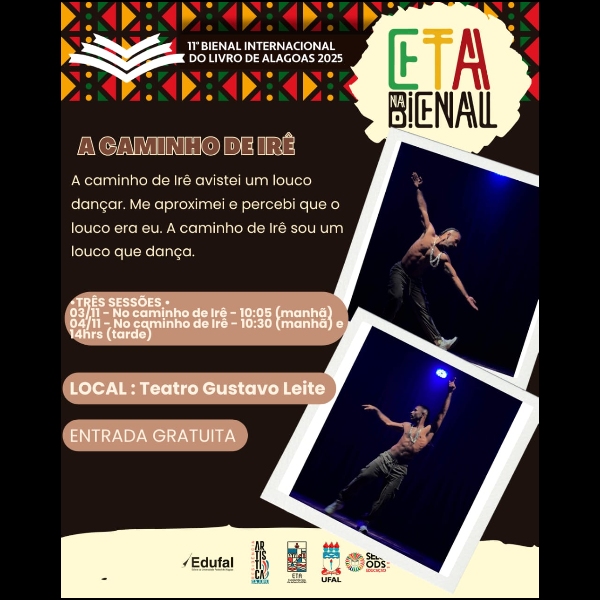 ETA na Bienal com "No Caminho de Irê" (Dança)