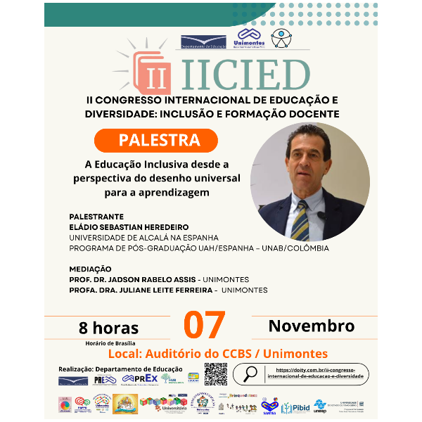 A Educação Inclusiva desde a perspectiva do desenho universal para a aprendizagem - 07/11/2025