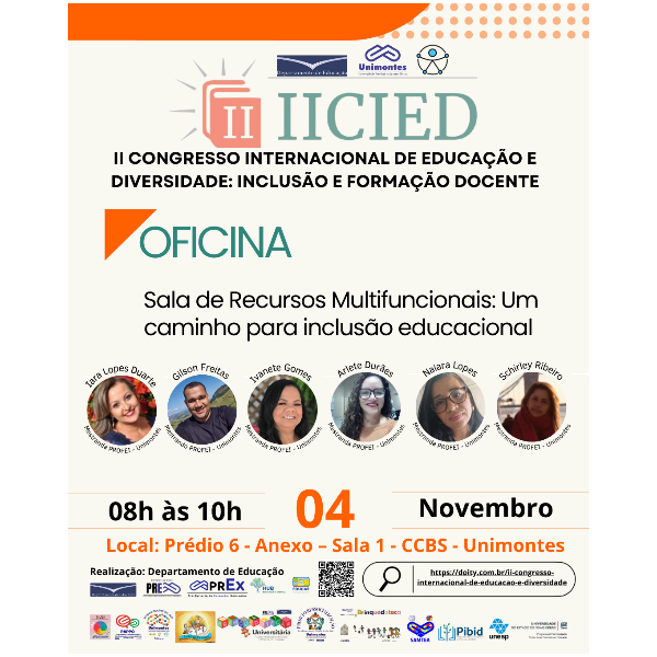 Oficina - Sala de Recursos Multifuncionais: Um Caminho para Inclusão Educacional
