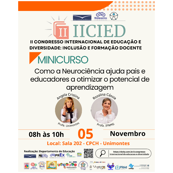 Minicurso - Como a Neurociência ajuda pais e educadores a otimizar o potencial de aprendizagem