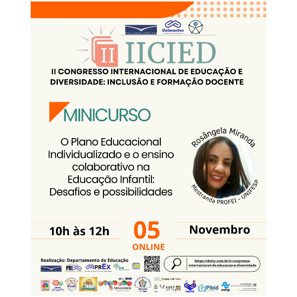 O Plano Educacional Individualizado e o ensino colaborativo na Educação Infantil: Desafios e possibilidades