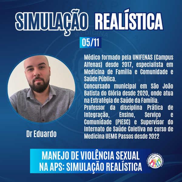 MANEJO DE VIOLÊNCIA SEXUAL NA APS: SIMULAÇÃO REALÍSTICA