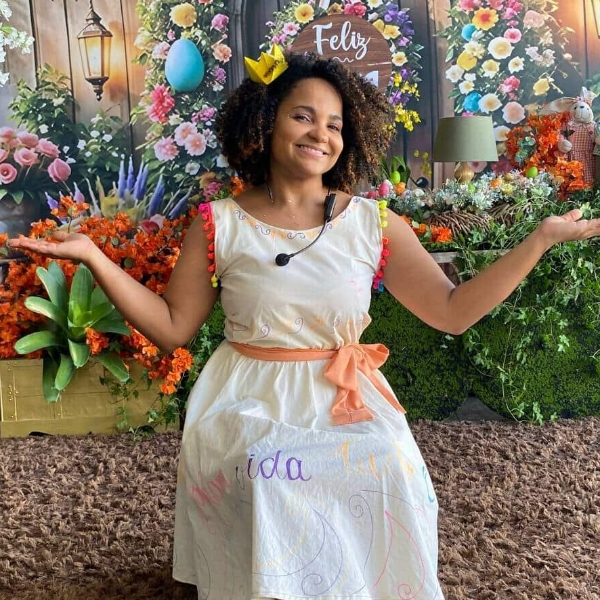 Piquenique com a tia Manu - História com origami