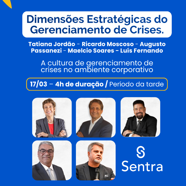 Curso – Dimensões Estratégicas do Gerenciamento de Crises -Sentra