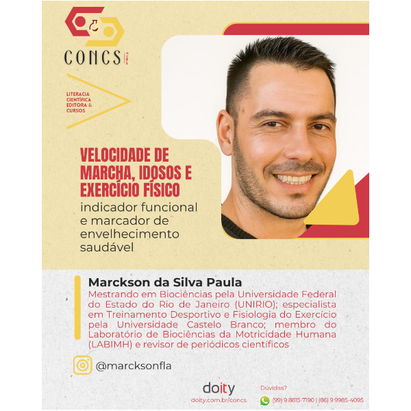 Velocidade de marcha, idosos e exercício físico: indicador funcional e marcador de envelhecimento saudável