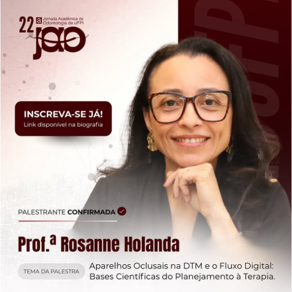 Palestra - Aparelhos oclusais na DTM e o fluxo digital: bases científicas do planejamento à terapia