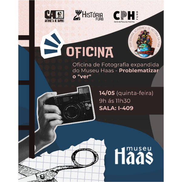 Oficina de Fotografia Expandida: Problematizar o "ver"