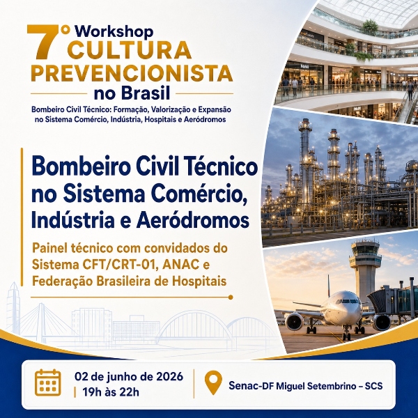 Bombeiro Civil Técnico no Sistema Comércio, Indústria e Aeródromos