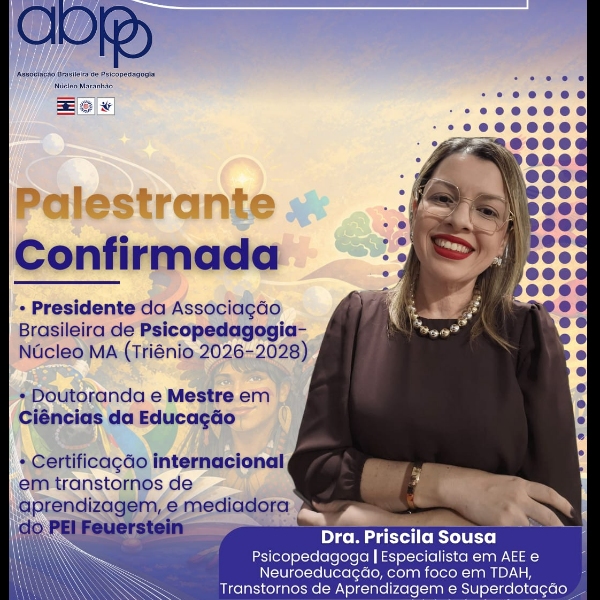 Minicurso 3 - O que o Psicopedagogo deve saber sobre o Plano de Ensino Individualizado-PEI?