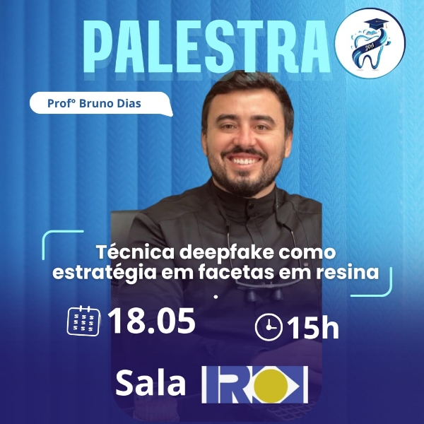 Técnica deepfake como estratégia em facetas em resina.