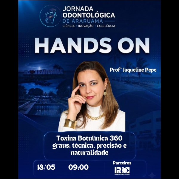 HANDS ON 1 -  Toxina Botulínica 360º: Técnica, precisão e naturalidade.