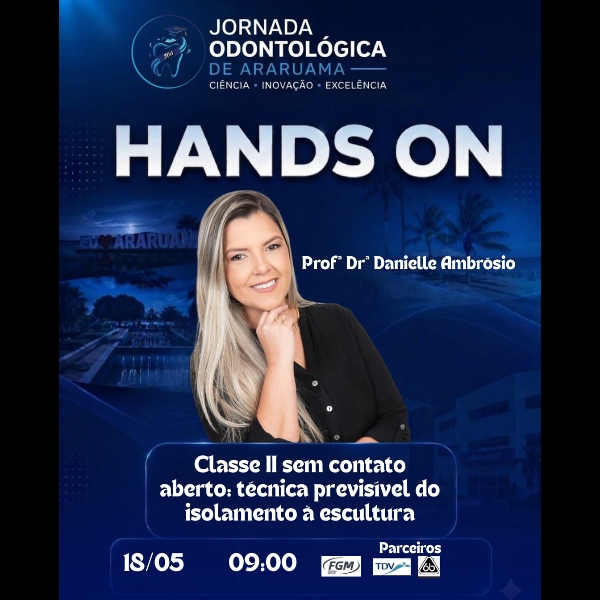 Hands ON 3 - Classe II sem contato aberto: Técnica previsível do isolamento a escultura.