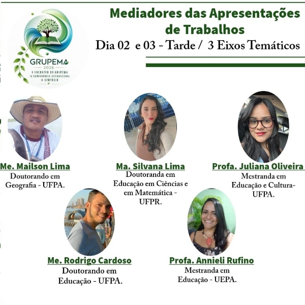 16h15 - APRESENTAÇÃO DE TRABALHOS