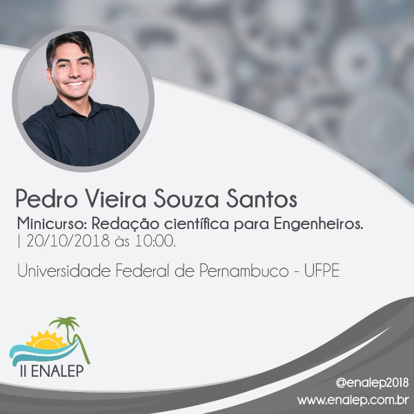 MINICURSO 7 - Redação Científica para Engenheiros