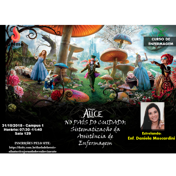 ALICE NO PAÍS DO CUIDADO: Sistematização da Assistência de Enfermagem