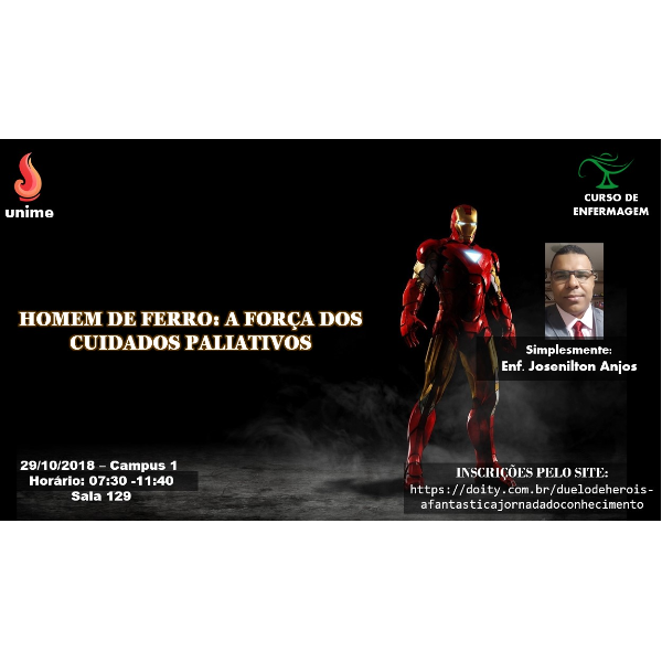 Homem de Ferro: A força dos cuidados paliativos