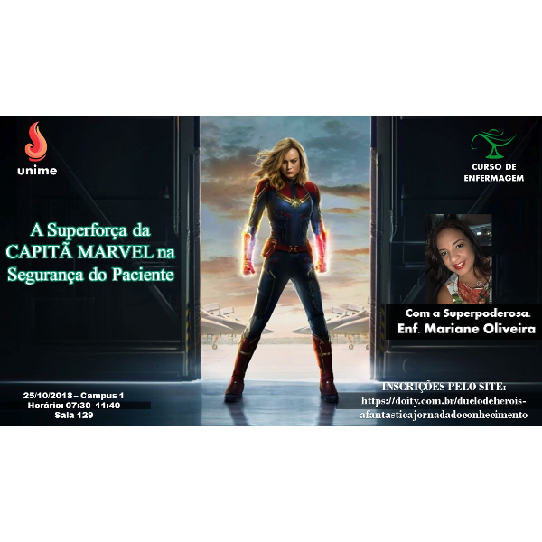 A superforça da Capitã Marvel na Segurança do Paciente