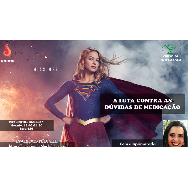 Supergirl na luta contra as dúvidas de Medicação