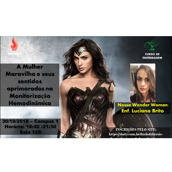 A Mulher Maravilha e seus sentidos aprimorados na Monitorização Hemodinâmica