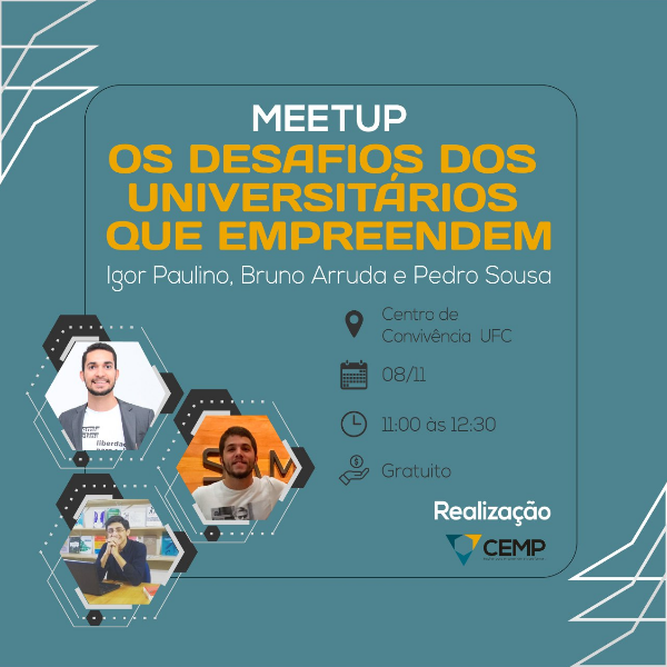 MeetUp: Os Desafios dos Universitários que Empreendem