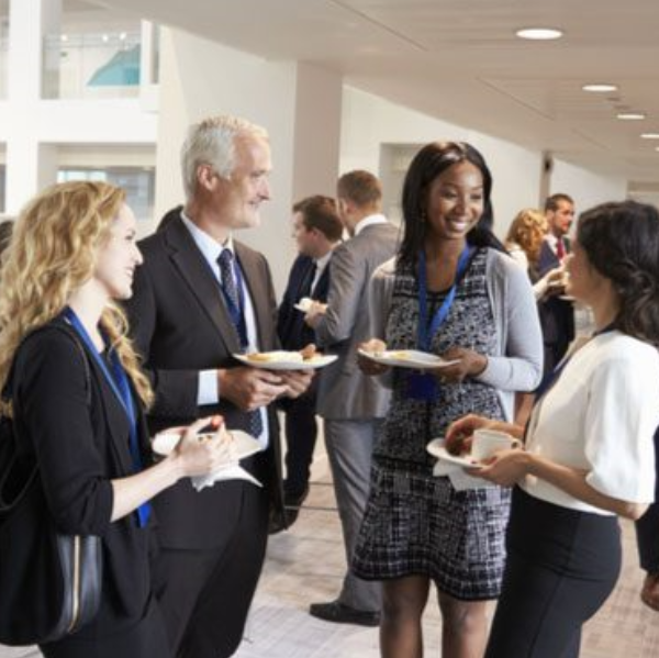 AQUECIMENTO + NETWORKING + COFFEE BREAK 1