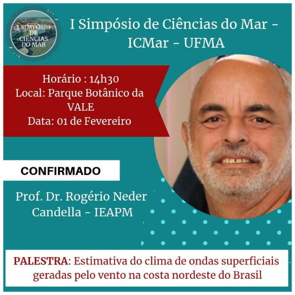 Palestra - Estimativa do clima de ondas superficiais geradas pelo vento na costa nordeste do Brasil