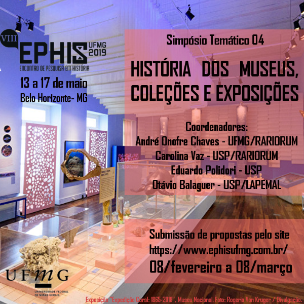 ST 04 - História dos Museus, Coleções e Exposições