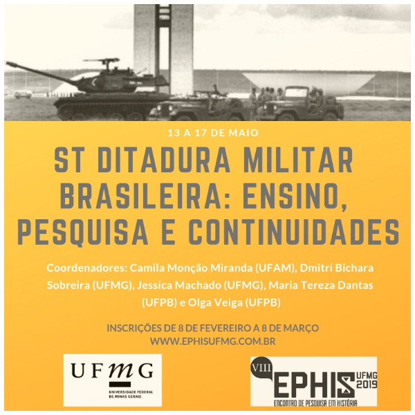 ST 27 - Ditadura militar brasileira: ensino, pesquisa e continuidades