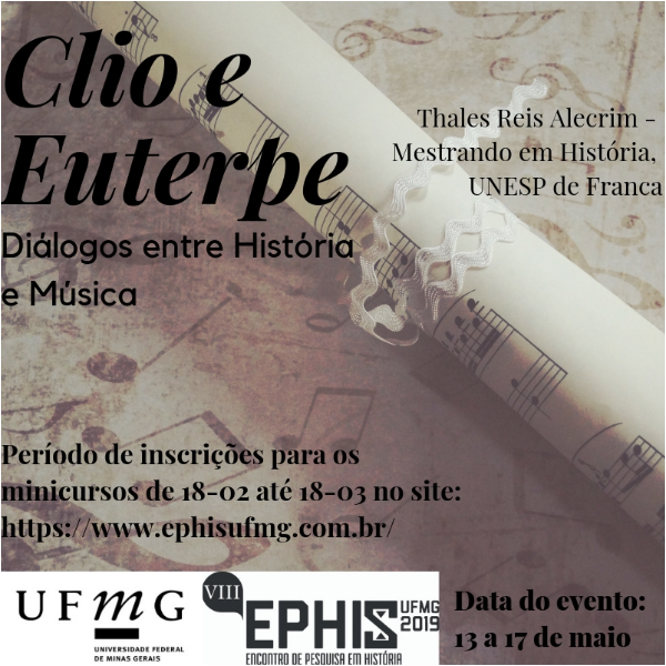 MC 08 - Clio e Euterpe: diálogos entre história e música