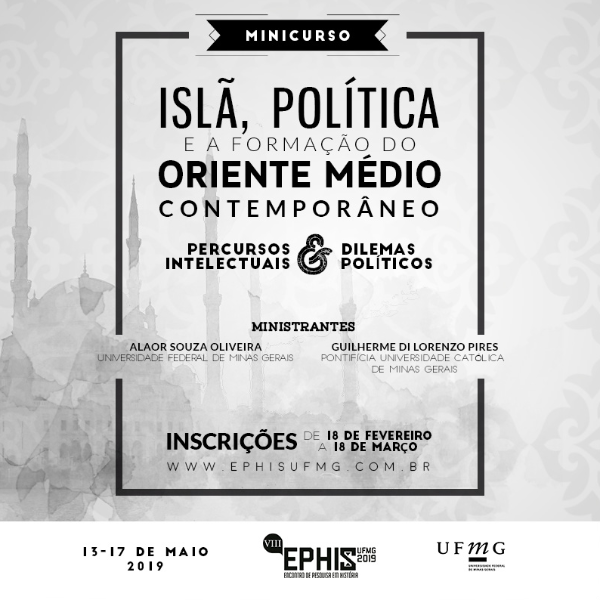 MC 20 - Islã, Política e a formação do Oriente Médio Contemporâneo: percursos intelectuais e dilemas políticos