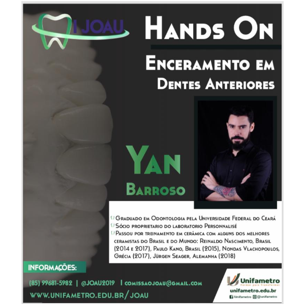 HANDS ON: Enceramentos em Dentes Anteriores 