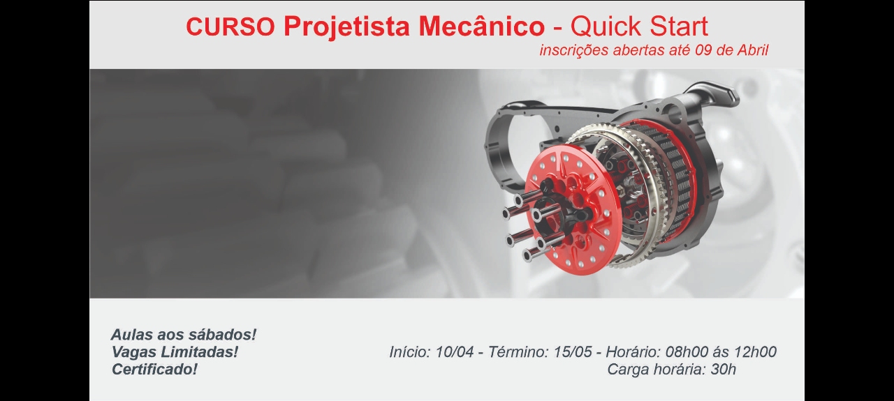 Projetista Mecânico - Quick Start