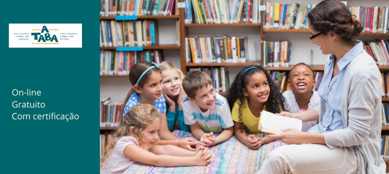 Roda de Leitura On-line para Educadores  Clube de Leitores A Taba - Março 2021