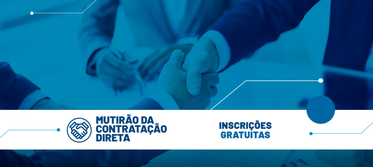 MUTIRÃO DA CONTRATAÇÃO DIRETA