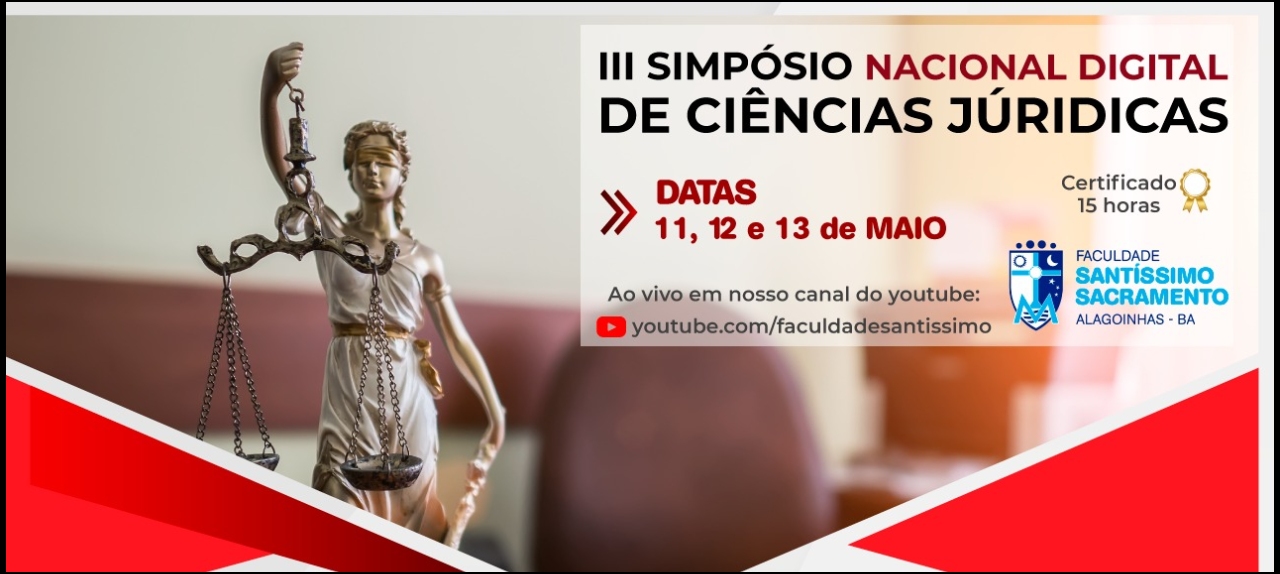 III SIMPÓSIO NACIONAL DIGITAL DE CIÊNCIAS JURÍDICAS