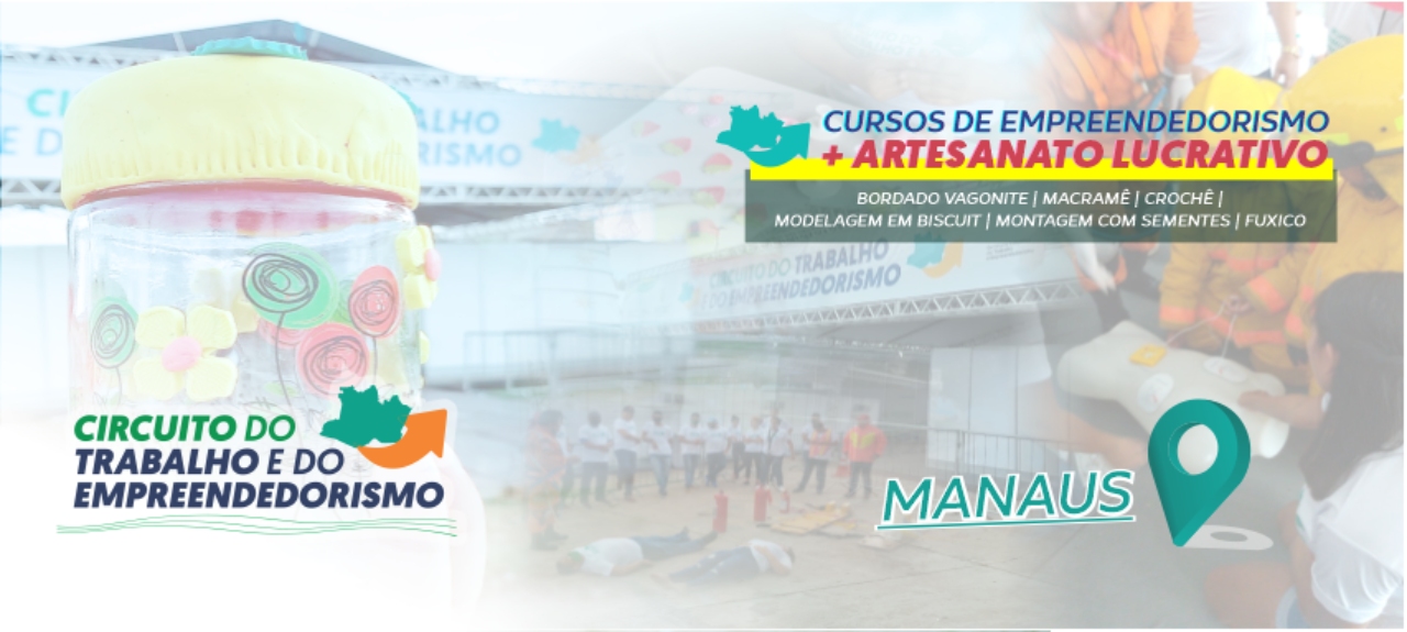 CURSO DE ARTESANATO LUCRATIVO + EMPREENDEDORISMO / MANAUS